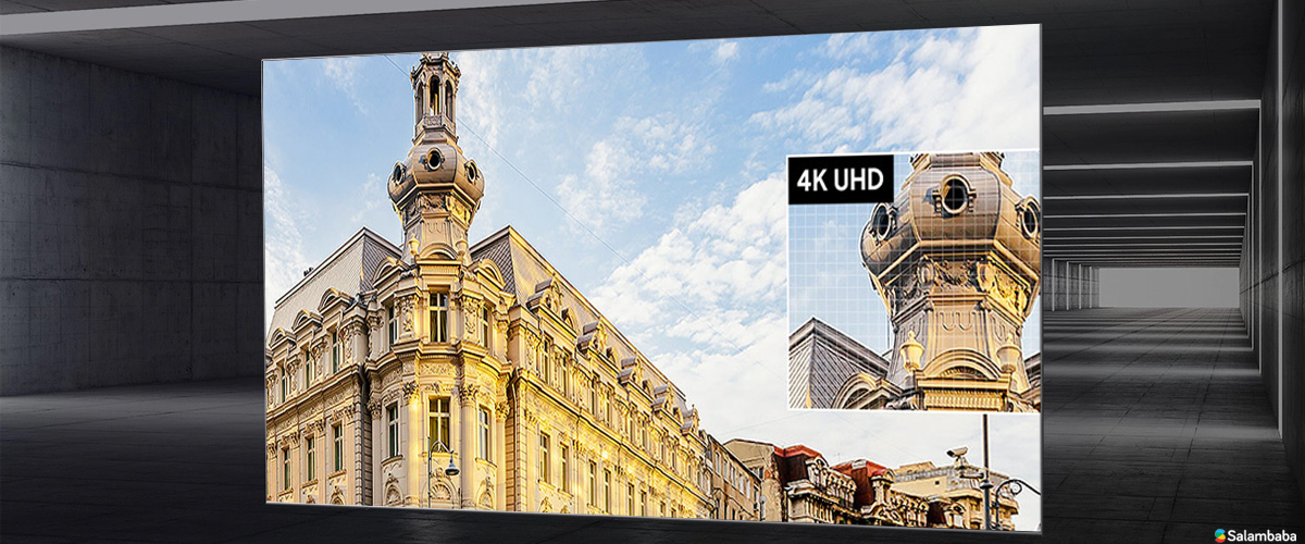 کیفیت تصویر 4K در تلویزیون اسمارت سامسونگ tu7000